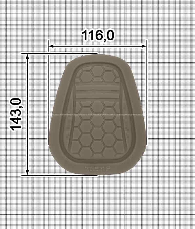 Накладка на наколенник тактический.FP-555-AC ТЭП