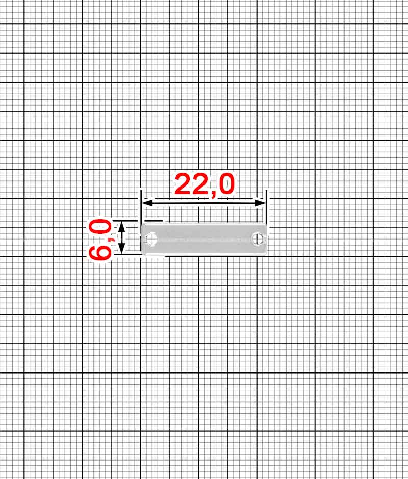 Blaszki metalowe K.FM-520