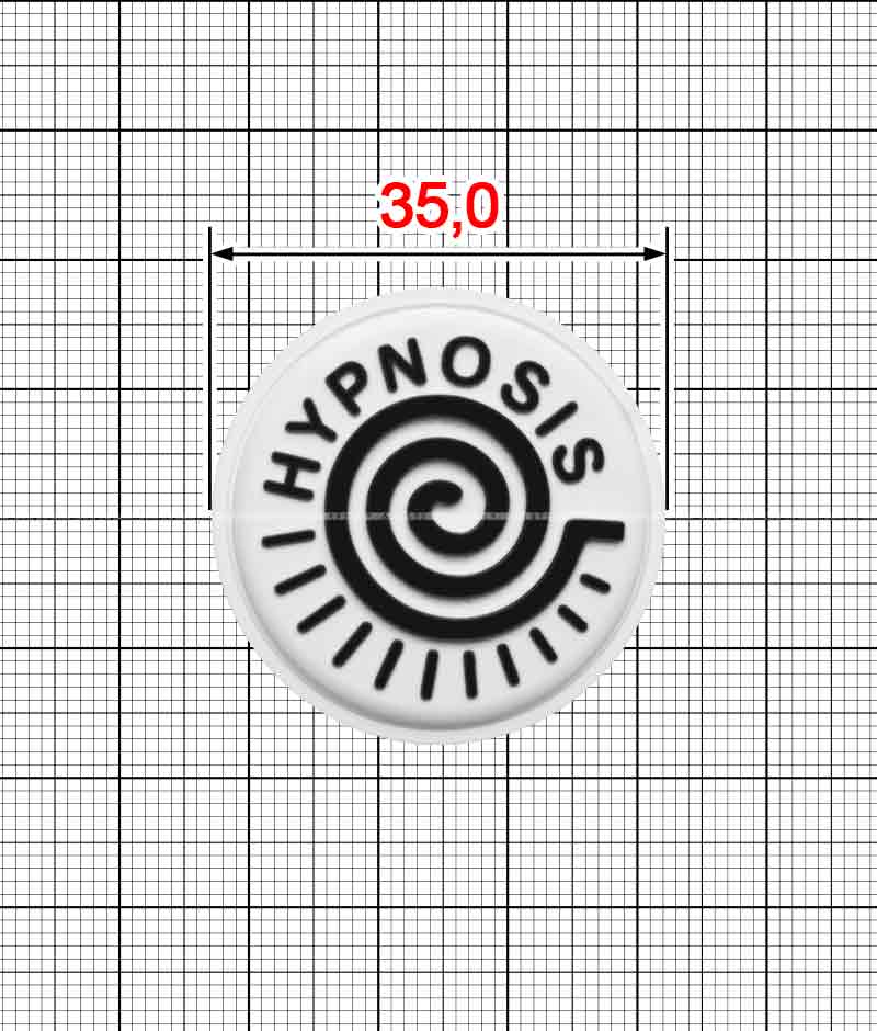 Dekor z plastizolu A.FV-1596-Hypnosis