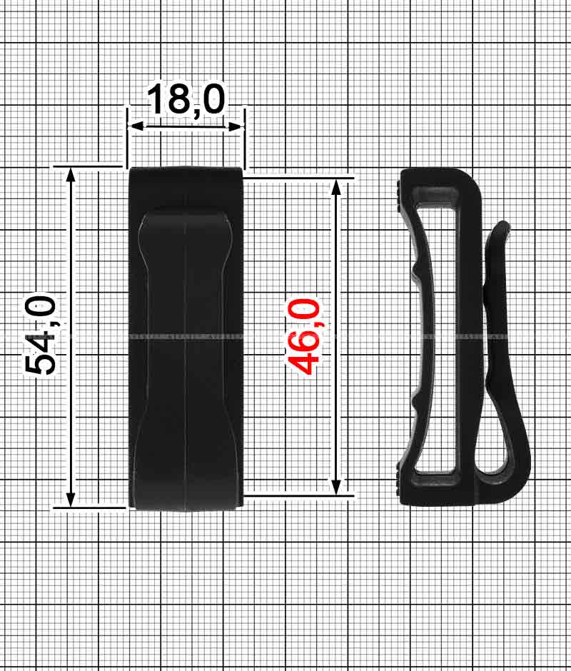 Hak do paska taktycznego АRТ A.FP-2222