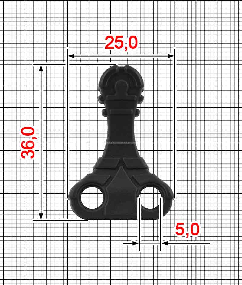 Koncówka do sznurówki A.FP-2254