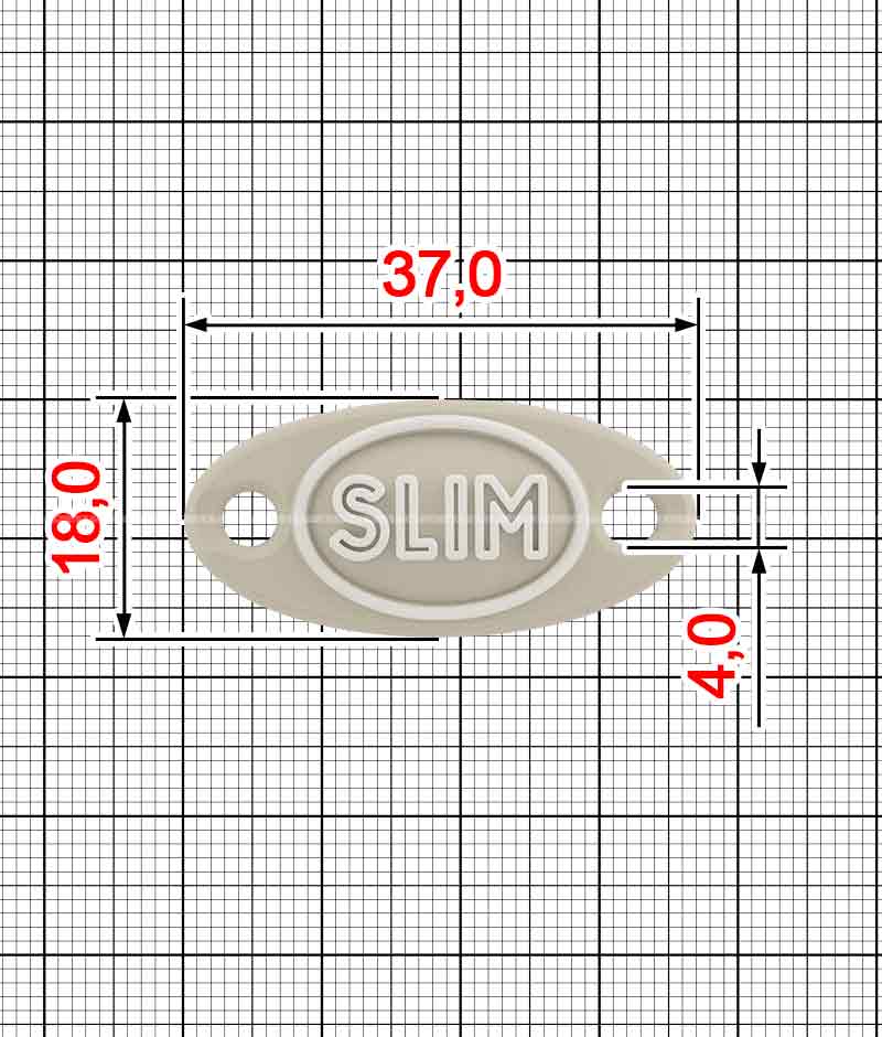 Dekor z plastizolu A.FV-1368-Slim