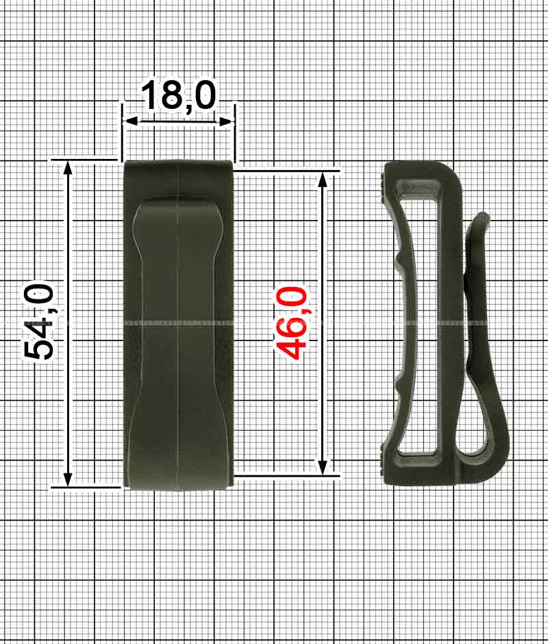Hak do paska taktycznego АRТ A.FP-2222