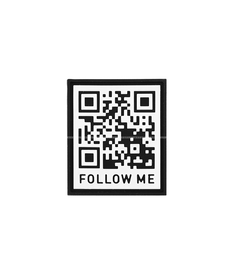 Декор QR код из пластизоли A.FV-952-Follow me