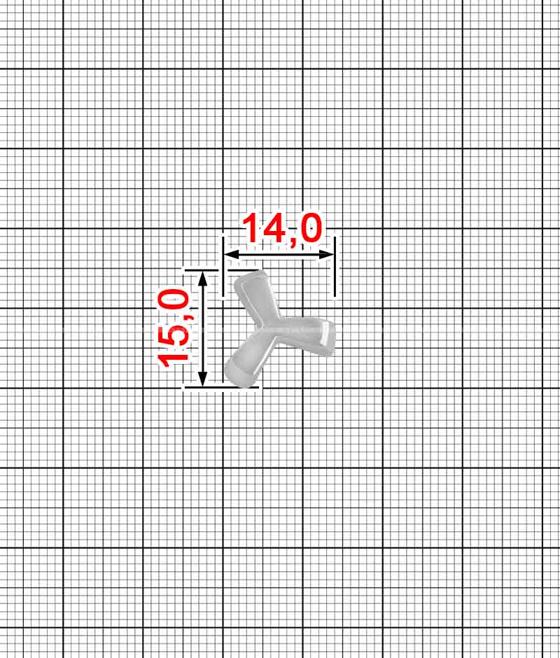 Петля обувная A.GM-0031