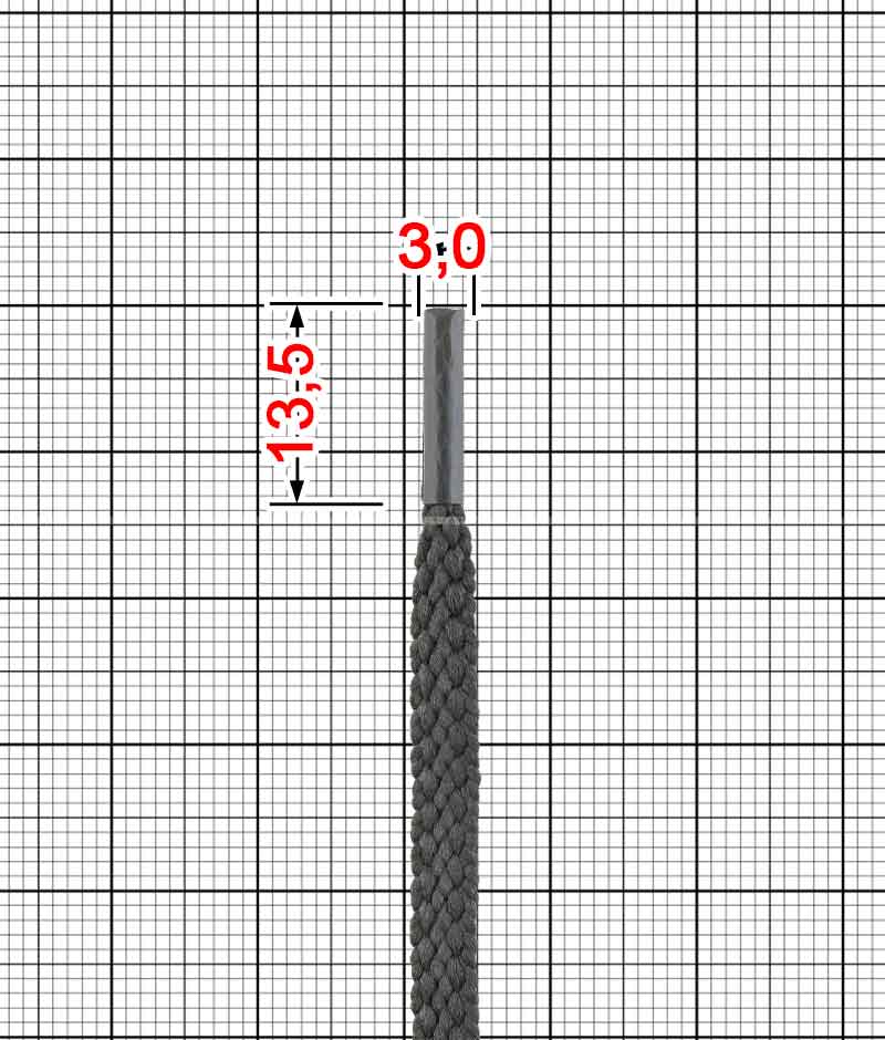 Шнурок плоский (ЕП) T.4-4,5 мм