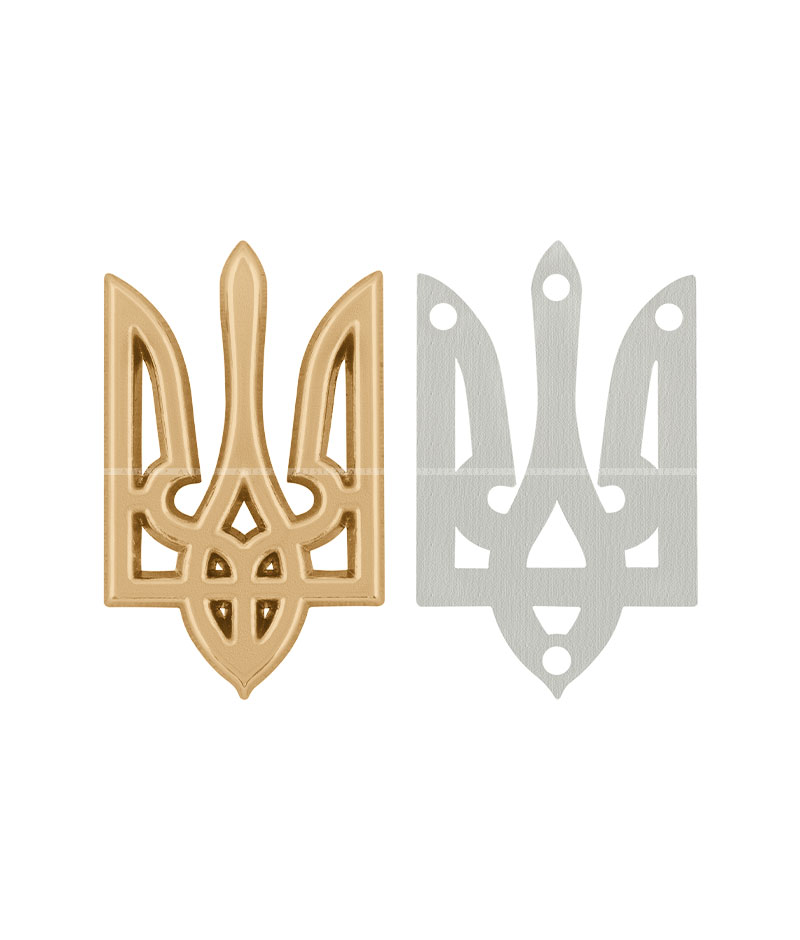 Decor emblem of Ukraine K.FM-3988 (2:1+2:2)