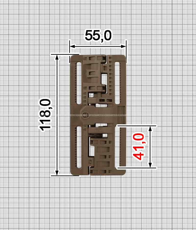 Быстросброс с магнитом Apache комплект A.FP-55551 (A+B)