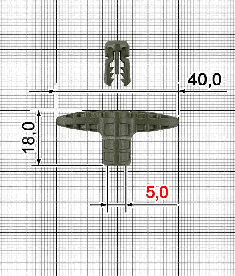 Наконечник A.FP-3430A с заглушкой A.FP-3429B