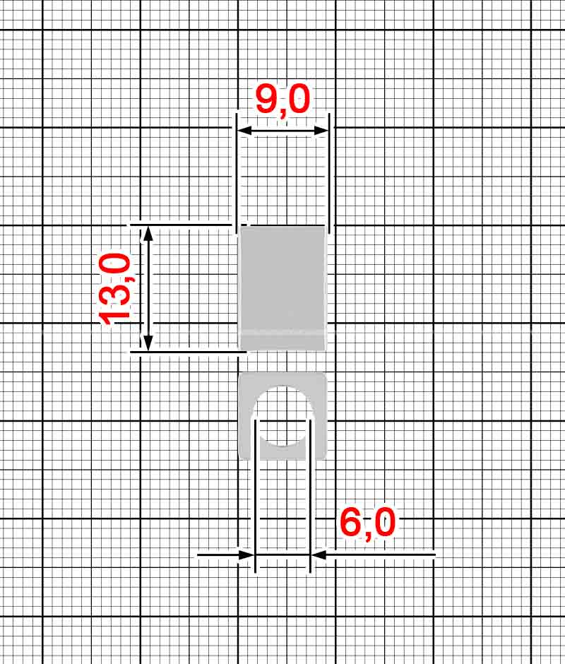 Ozdoby koncówka K.FM-4007-6 (28445)