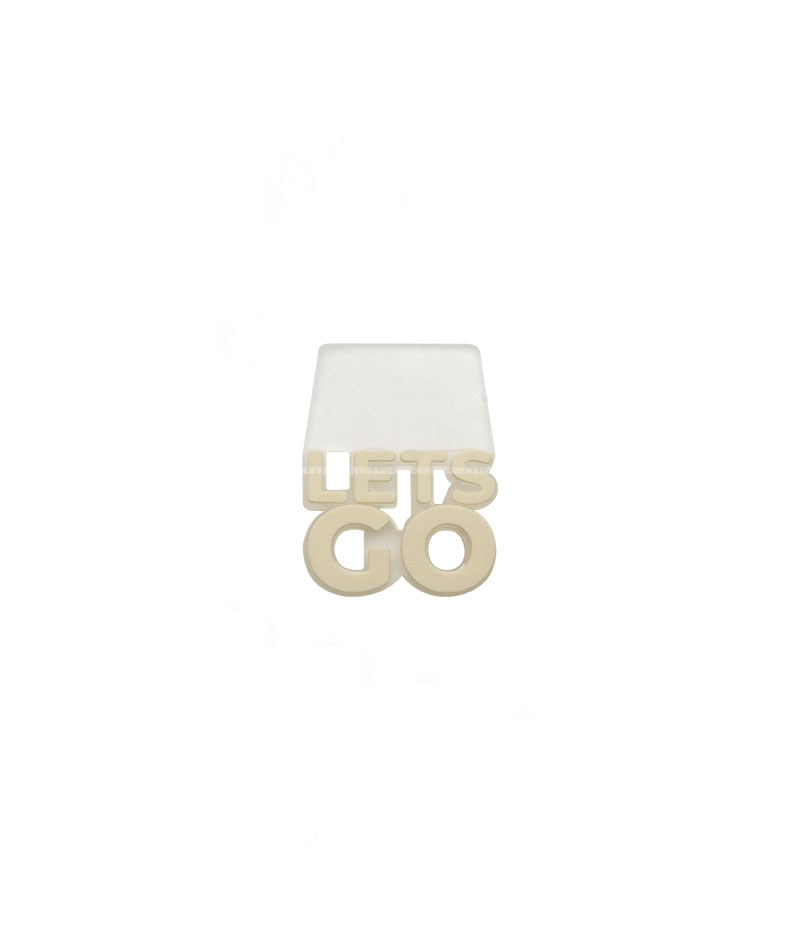 Dekor z plastizolu A.FV-1595-Lets Go