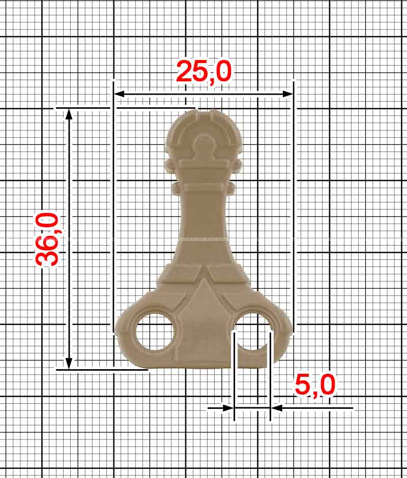 Koncówka do sznurówki A.FP-2254