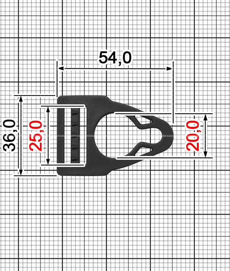 Okucie mocujące A.FP-2216