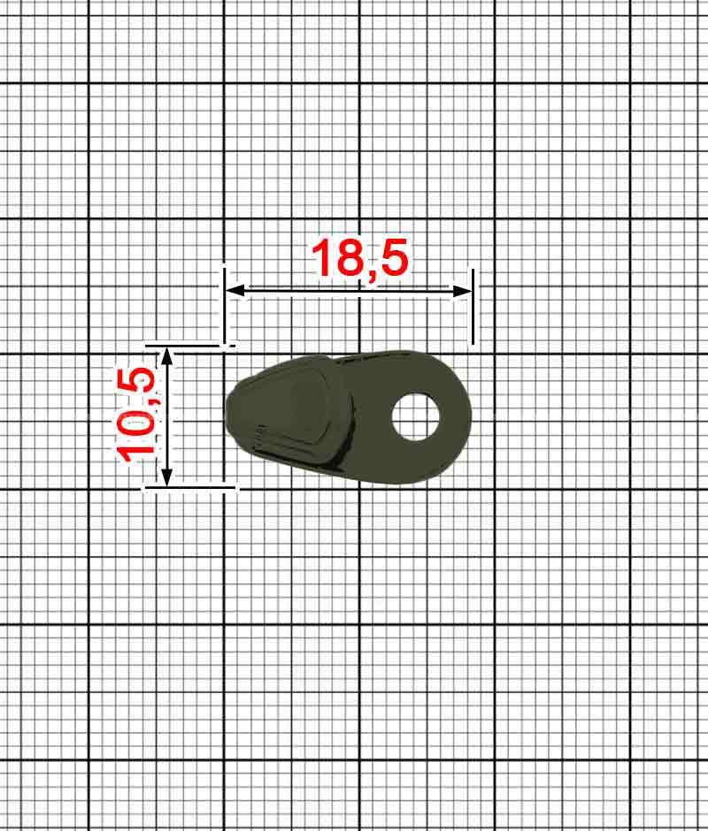 Hak do obuwia A.GM-05172