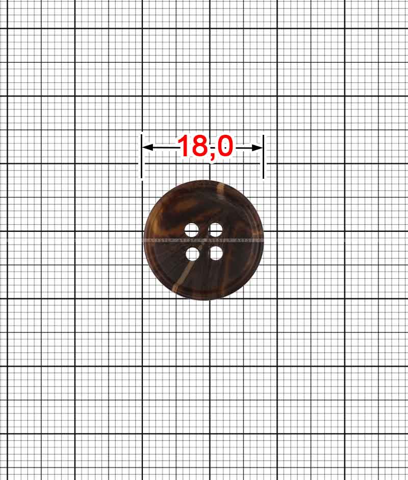 Пуговица роговая K.FP-3911