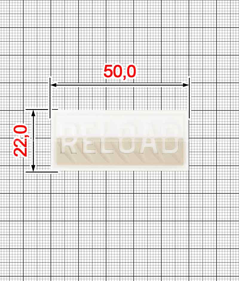 Dekor z plastizolu A.FV-1369-Reload