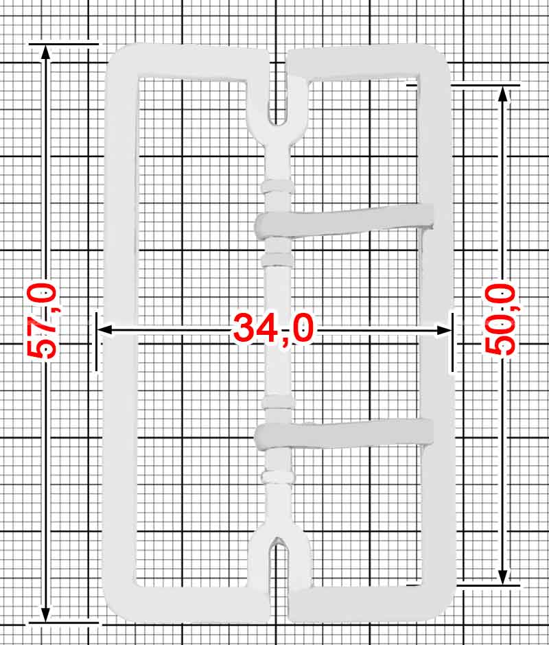 Пряжка Рабочая A.FM-065