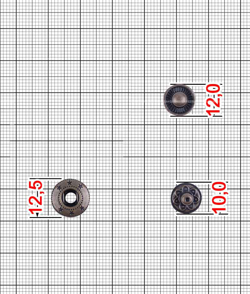 Блок креплений на кнопку альфа K.KM-633-OO-3:1, K.KM-633-OO-3:2, K.KM-633-OO-3:3