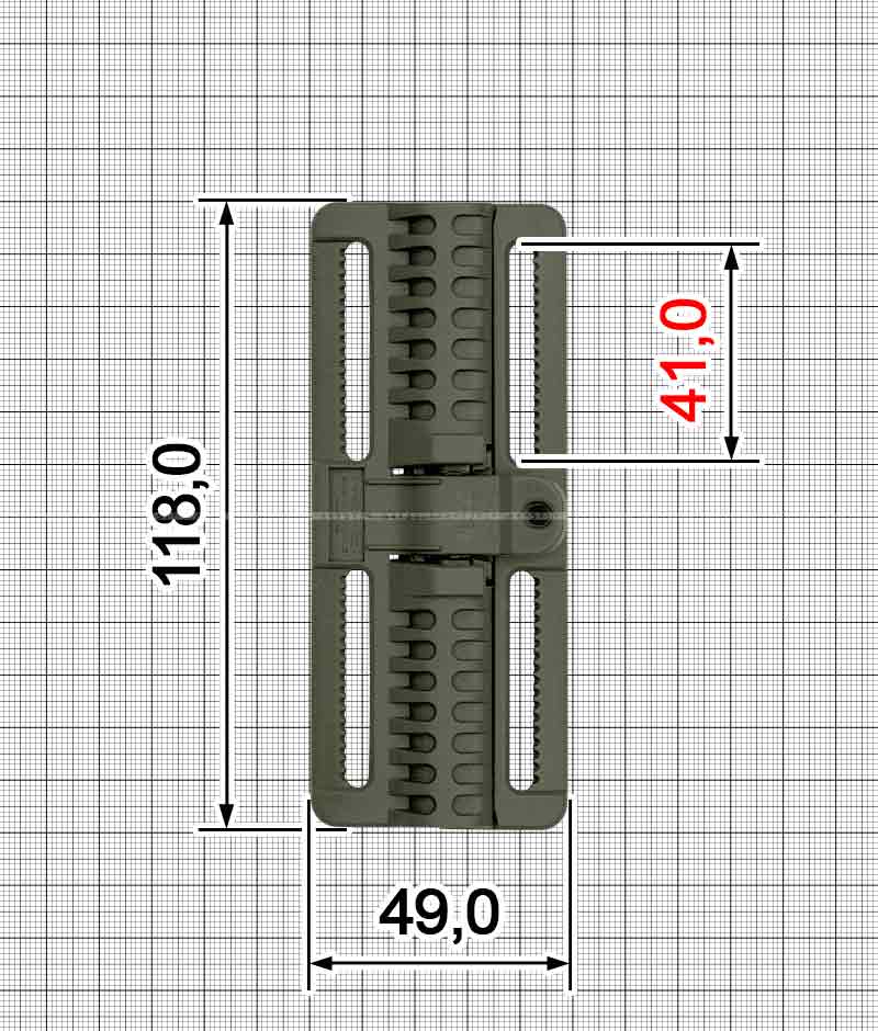 Система быстрого сброса A.FP-22221 Кайман 1 (боковой) A+B