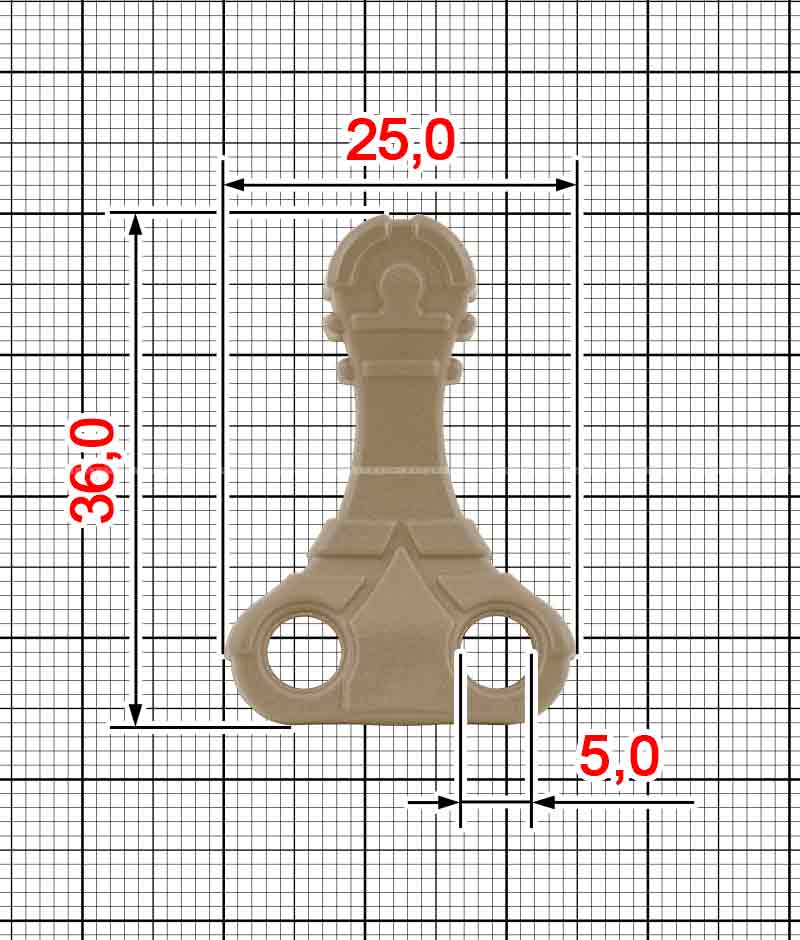 Koncówka do sznurówki АRТ A.FP-2254
