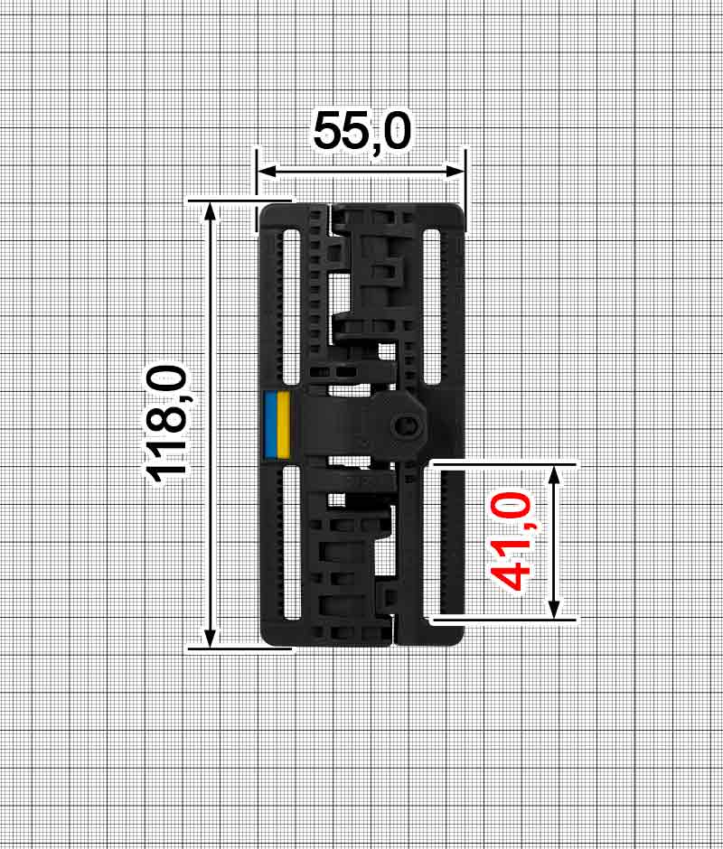 Быстросброс Apache с магнитом со вставкой A.FP-55551+A.FV-1196 (A+B)