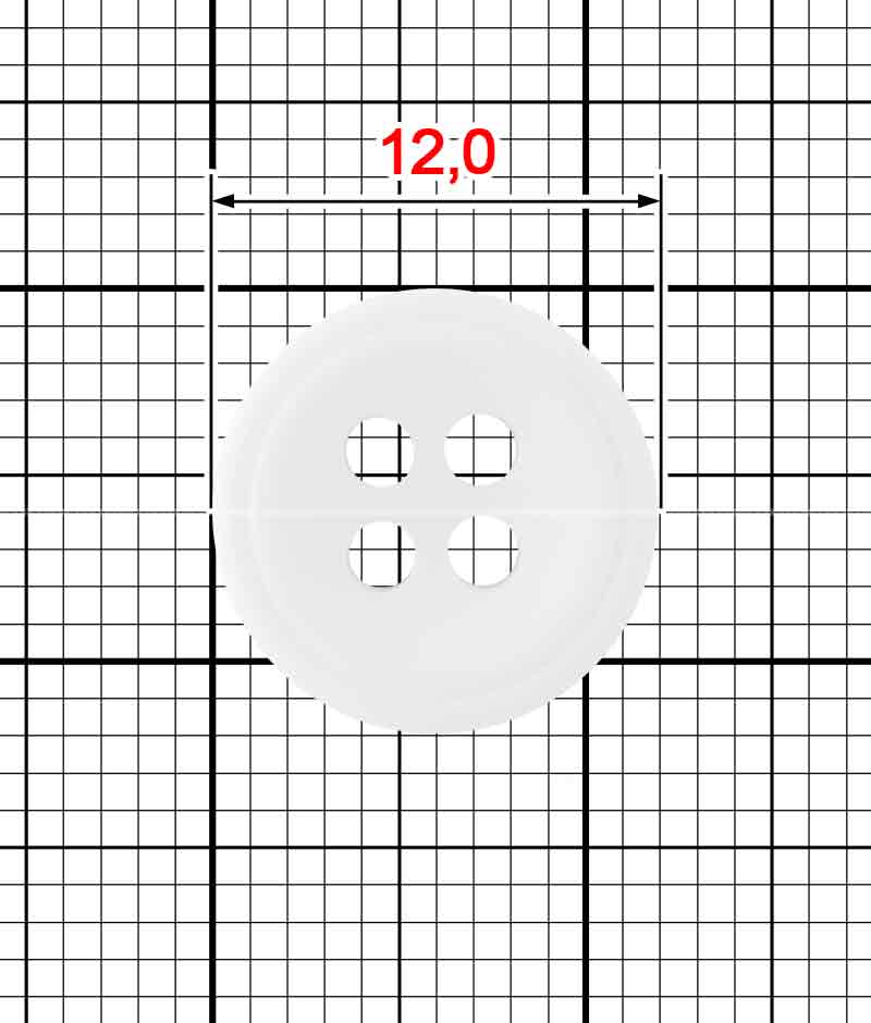 Guzik K.FP-4017-12 (1808-18L)