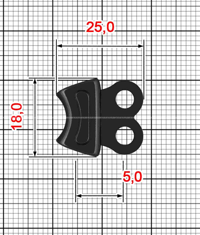 Hak do obuwia K.GM-0077