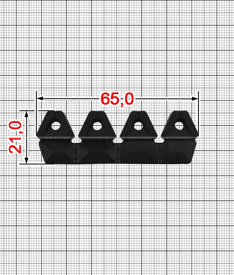 Haki plastikowe A.GP-329